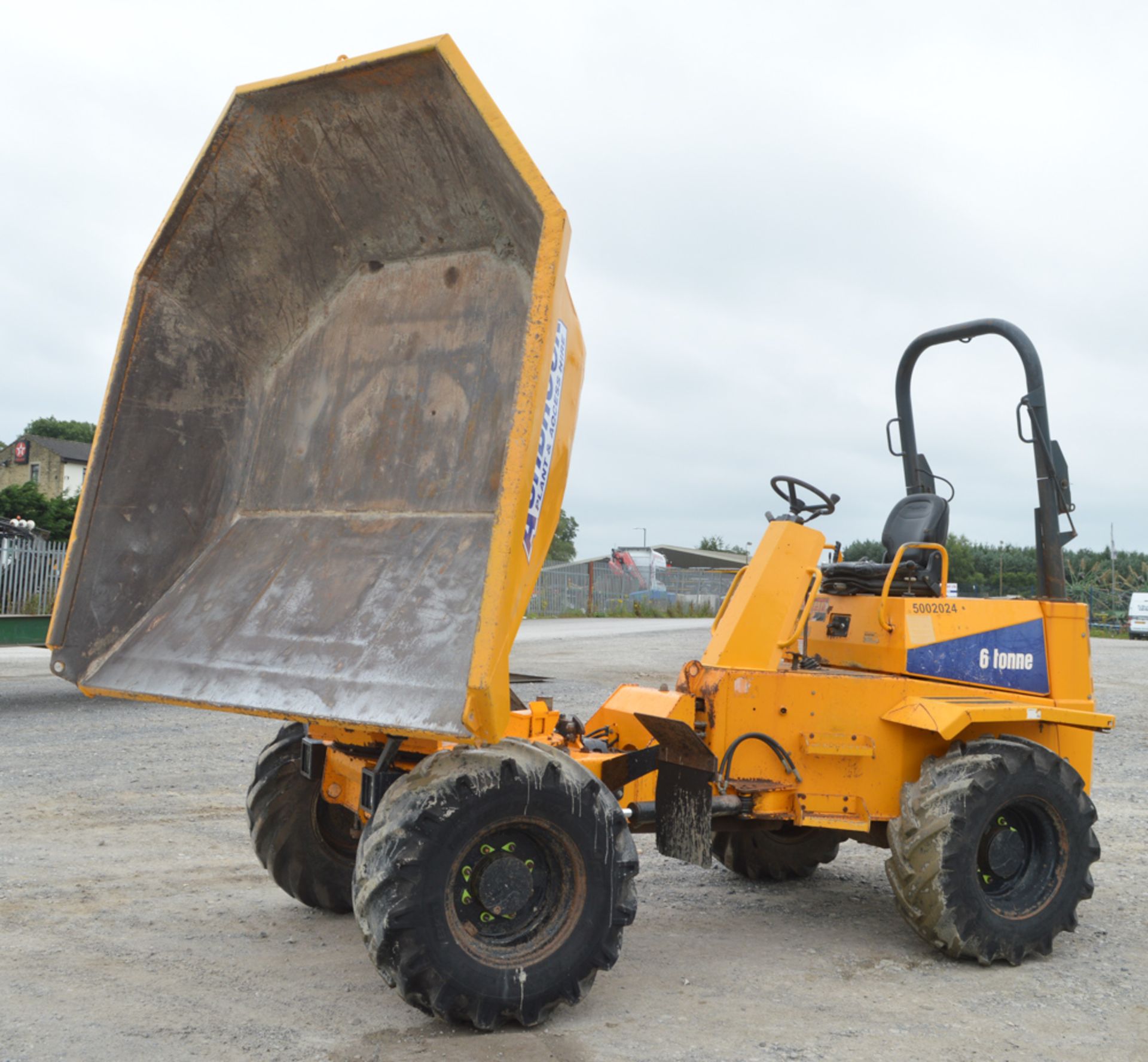 Thwaites 6 tonne swivel skip dumper  Year: 2008 S/N: 806B5542 Recorded Hours: 2074 5002024 - Image 11 of 12