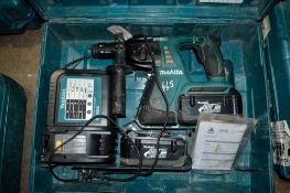 Makita 36v cordless hammer drill c/w 2 batteries, charger & carry case P46479