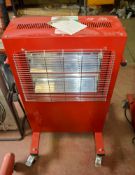 240v infra red heater **No tubes**