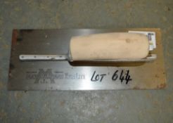 Marshalltown 11 inch finishing trowel New & Unused