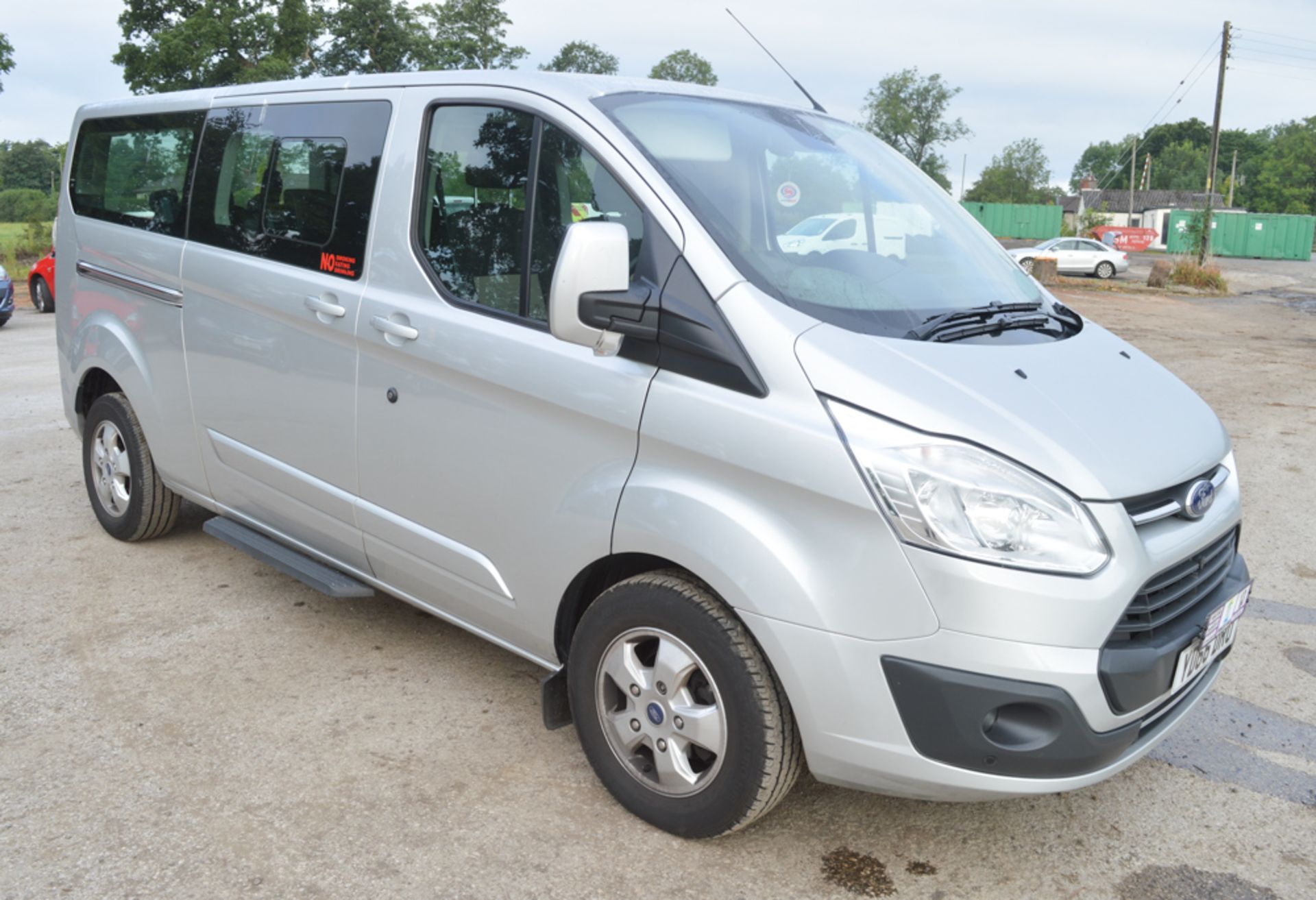 Ford Tourneo Custom 8 seat minibus  Registration Number: YD66 DRO  Date of Registration: 01/09/