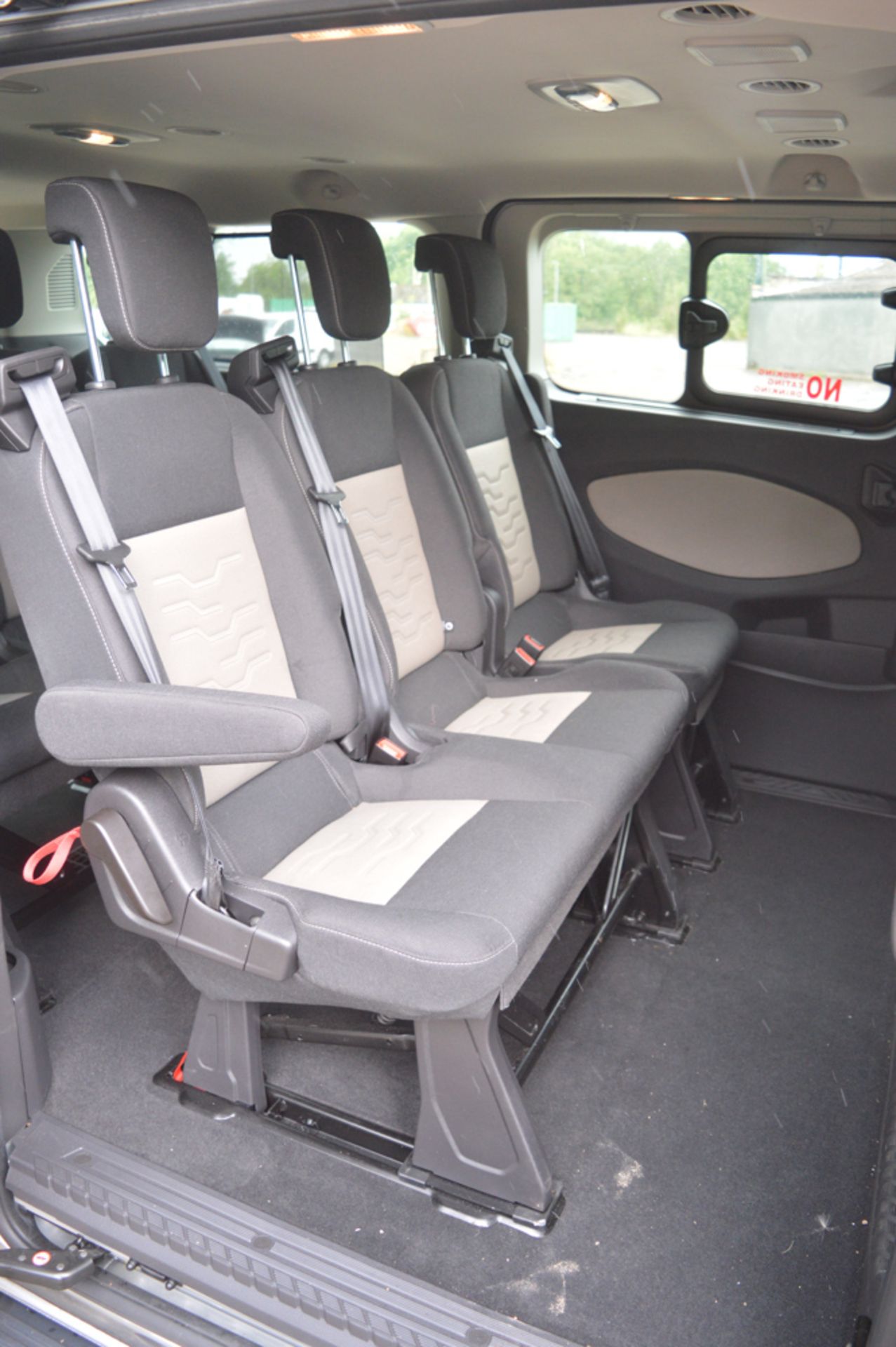 Ford Tourneo Custom 8 seat minibus  Registration Number: YD66 DTF Date of Registration: 01/09/2016 - Image 12 of 12