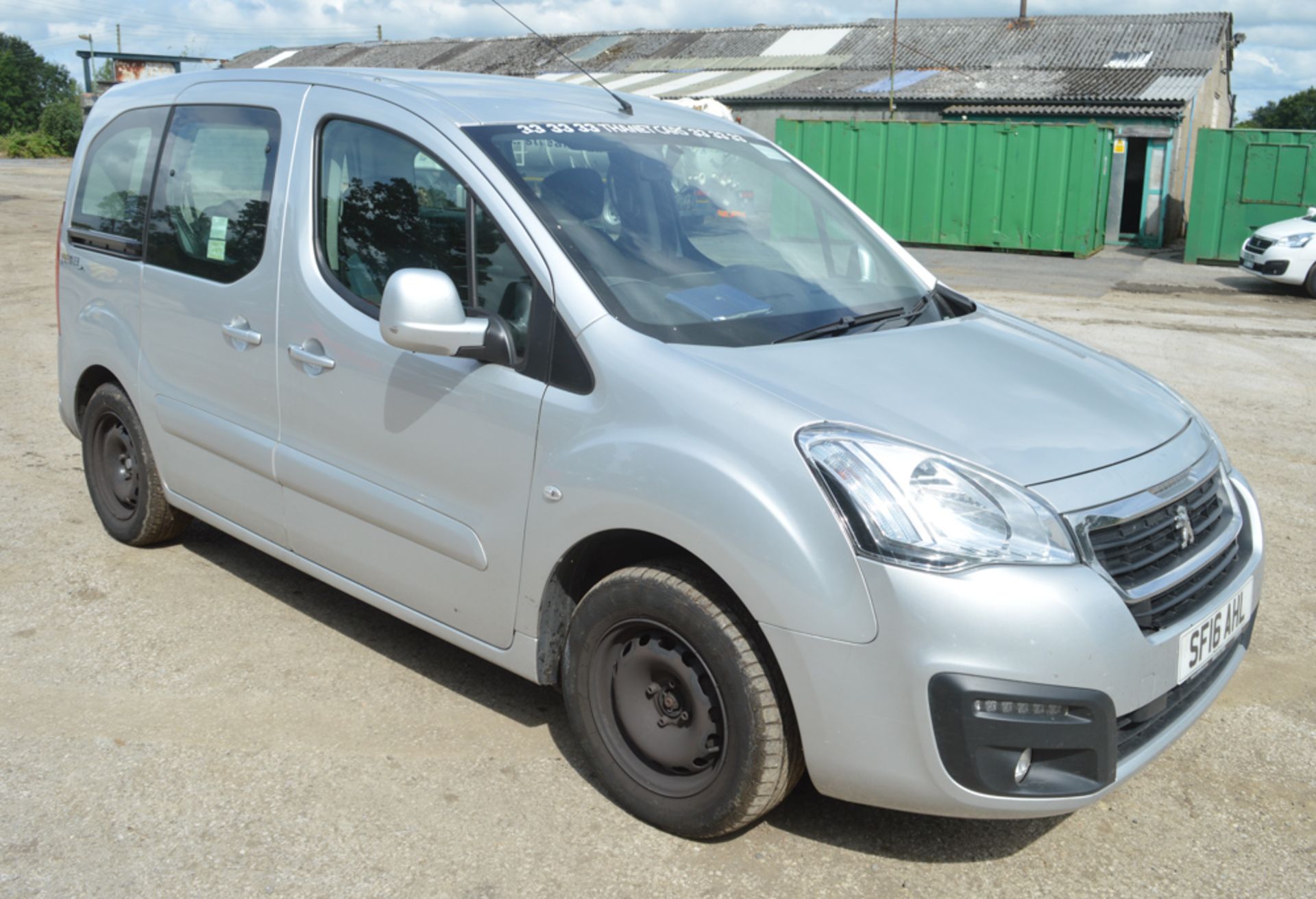 Peugeot Premier RS Blue HDI S/S 5 seat wheelchair access MPV Registration number: SF16 AHL Date of