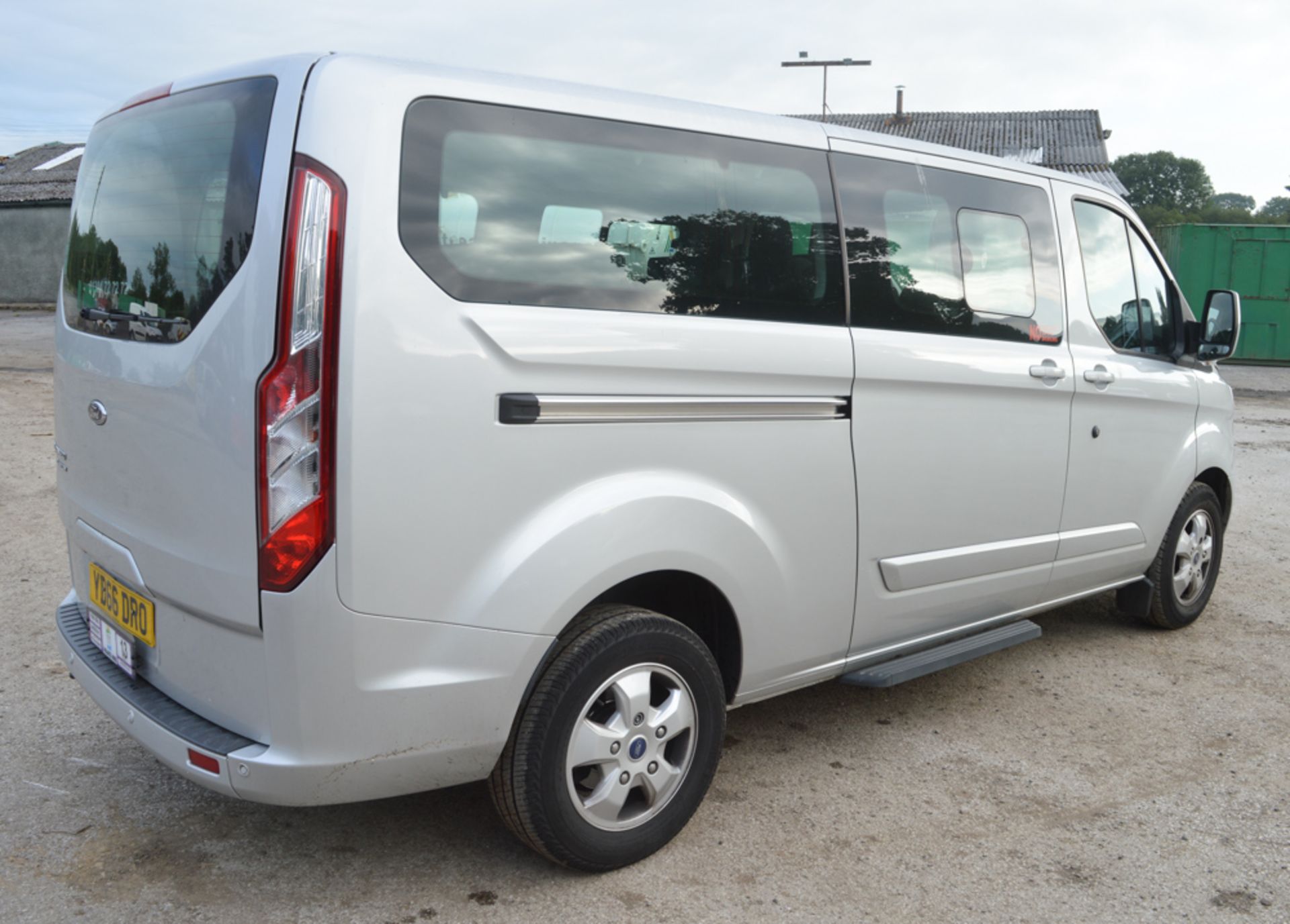 Ford Tourneo Custom 8 seat minibus  Registration Number: YD66 DRO  Date of Registration: 01/09/ - Image 2 of 15