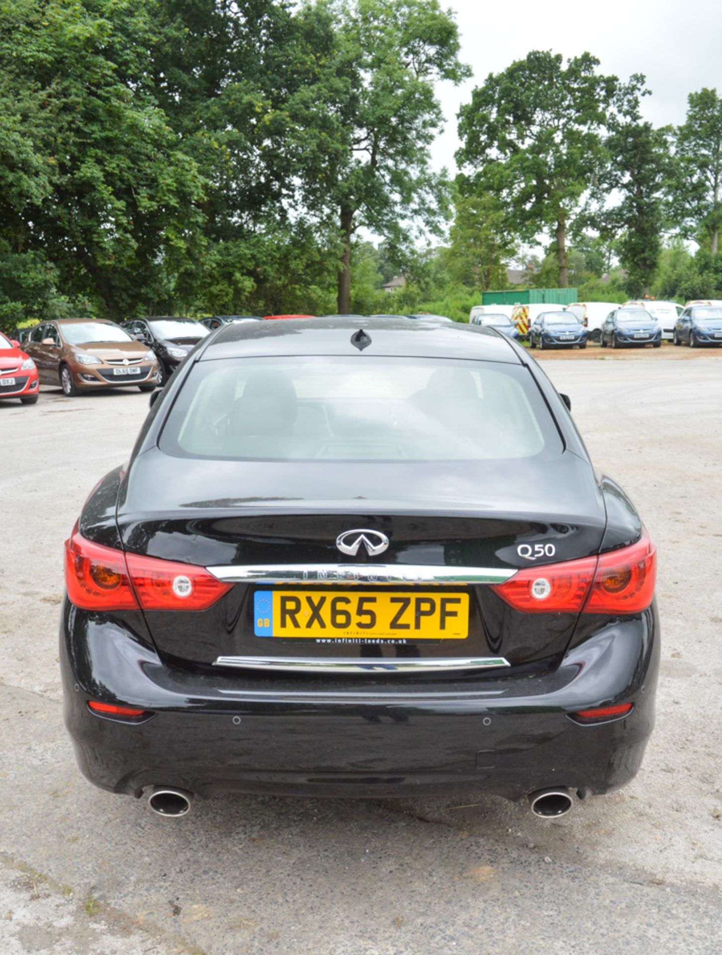 Infiniti Q50 2.2 TD Sport 4dr saloon  Registration number: RX65 ZPF Date of registration: 05/10/2015 - Image 6 of 8