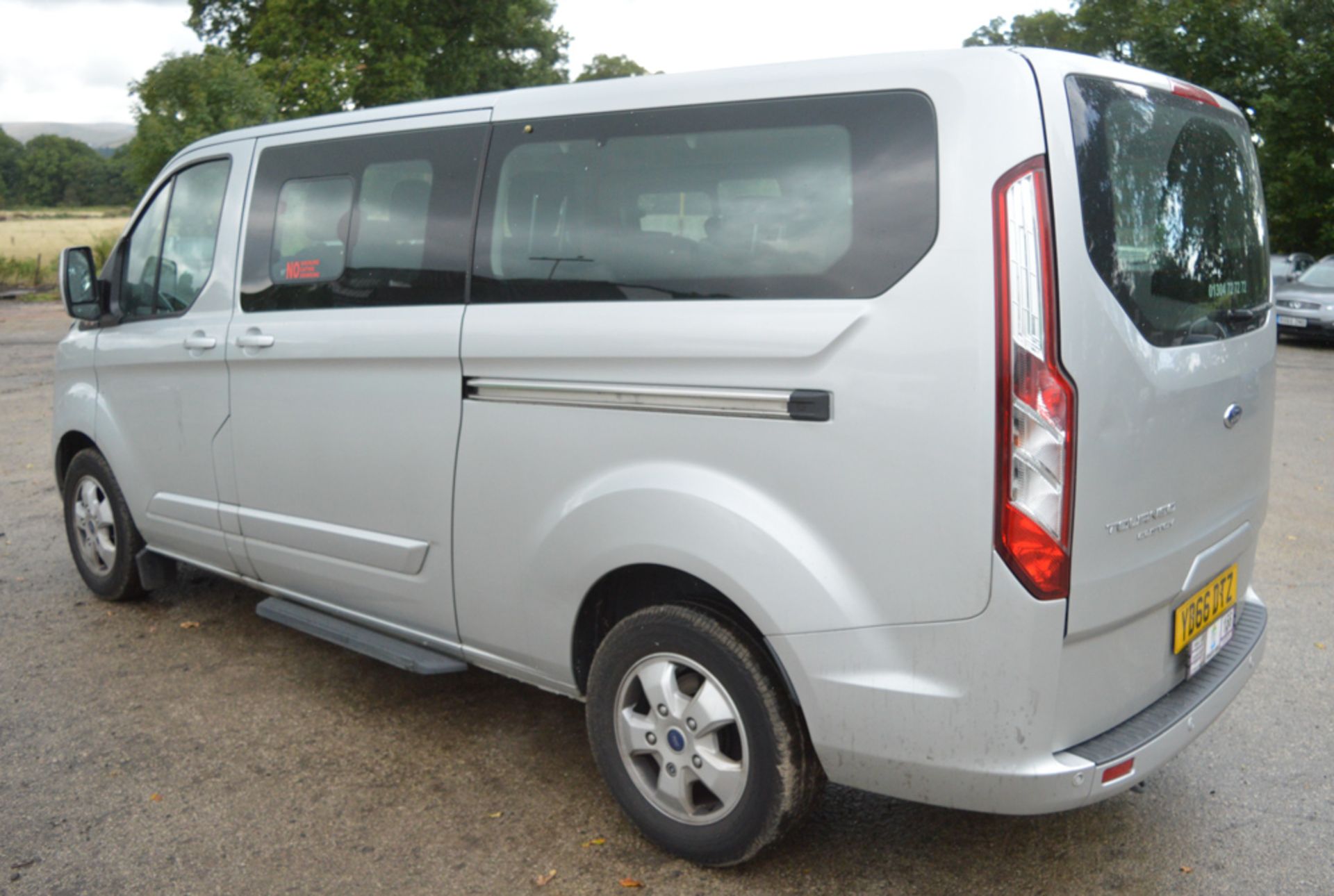Ford Tourneo Custom 8 seat minibus  Registration Number: YD66 DTZ Date of Registration: 01/09/2016 - Image 3 of 12