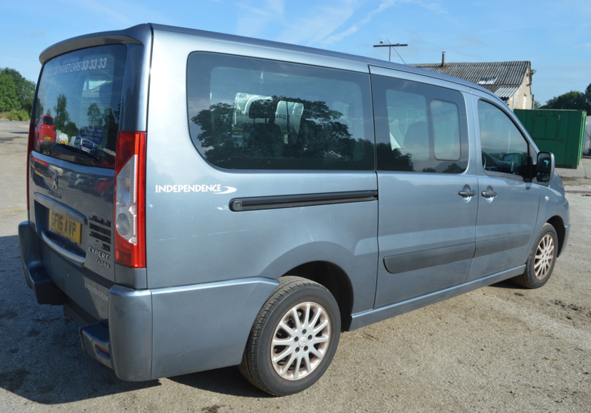 Peugeot Expert Tepee Independence SE Plus 6 seat minibus Registration number: SF16 AVP  Date of - Image 2 of 13