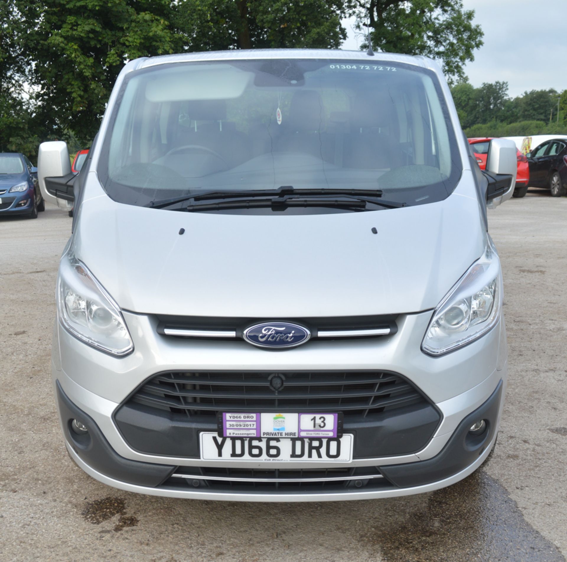 Ford Tourneo Custom 8 seat minibus  Registration Number: YD66 DRO  Date of Registration: 01/09/ - Image 5 of 15