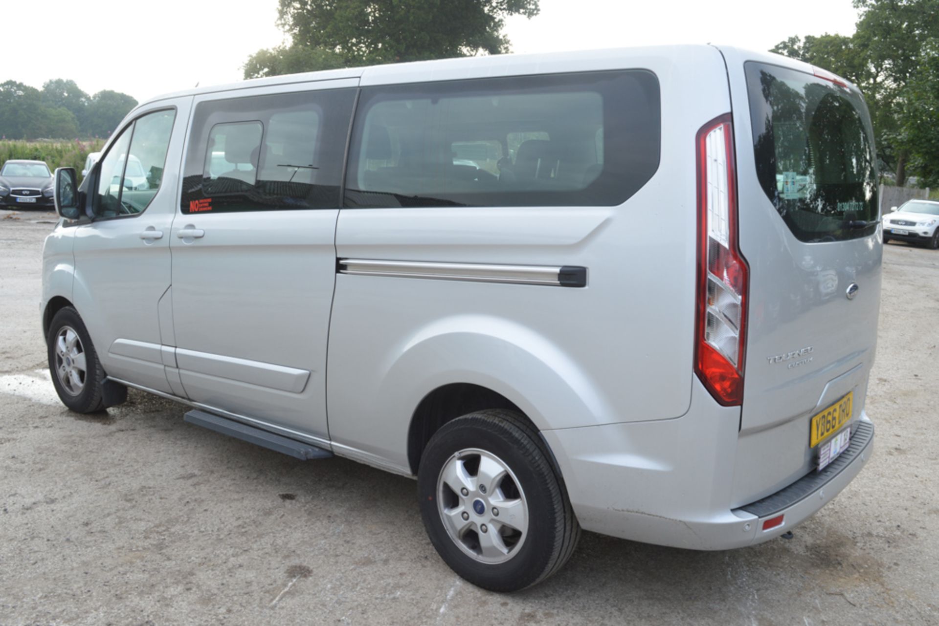 Ford Tourneo Custom 8 seat minibus  Registration Number: YD66 DRO  Date of Registration: 01/09/ - Image 3 of 15