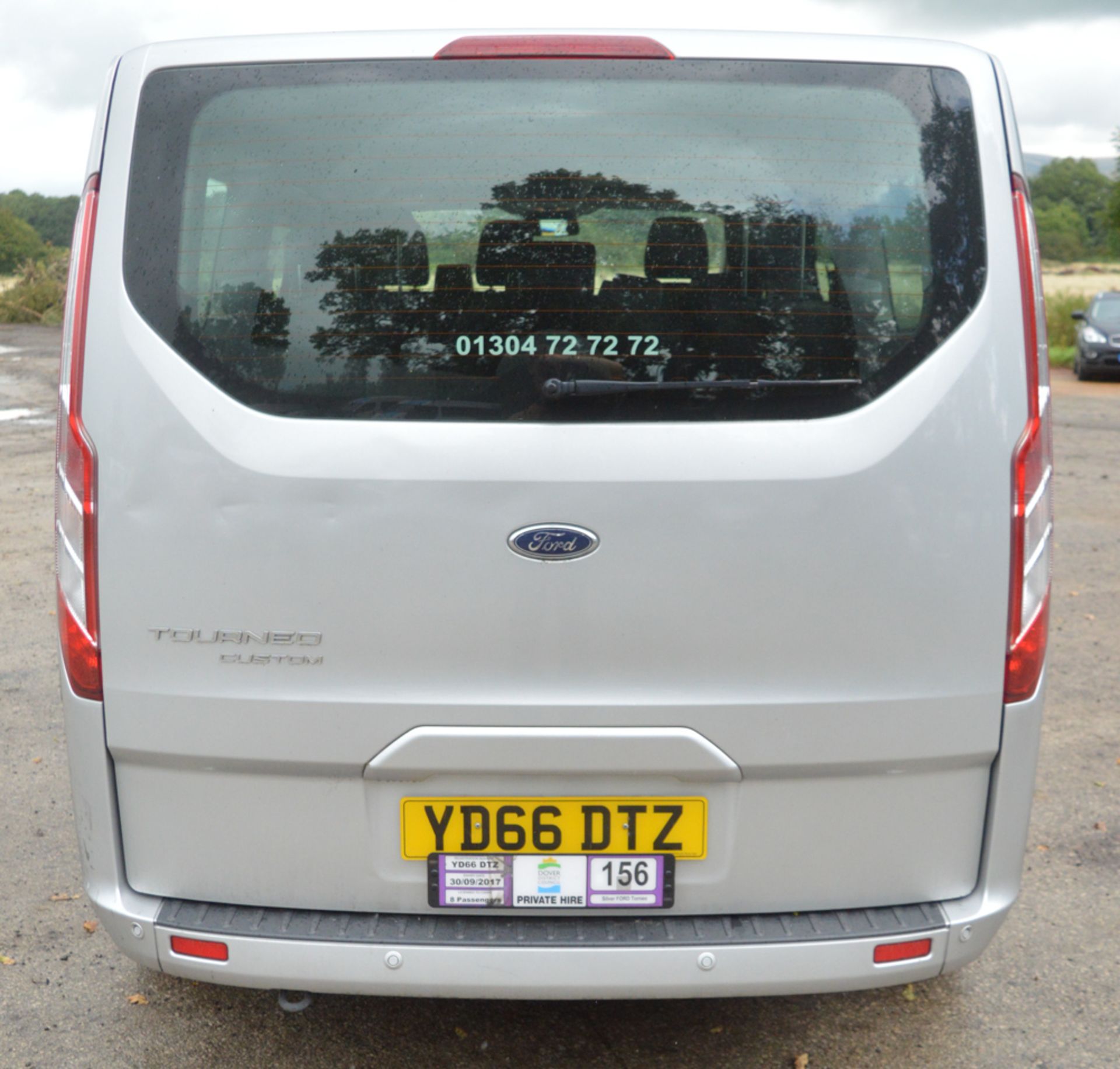 Ford Tourneo Custom 8 seat minibus  Registration Number: YD66 DTZ Date of Registration: 01/09/2016 - Image 6 of 12