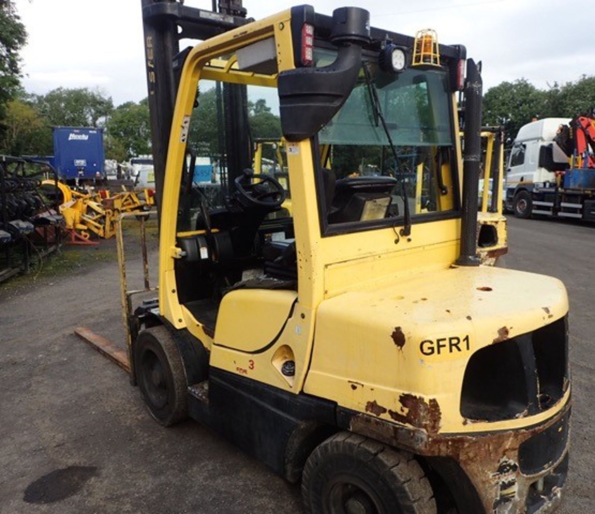 Hyster H3.5 3.5 tonne diesel driven fork lift truck Year: 2012 S/N: L177B37532K Recorded Hours: - Image 2 of 11