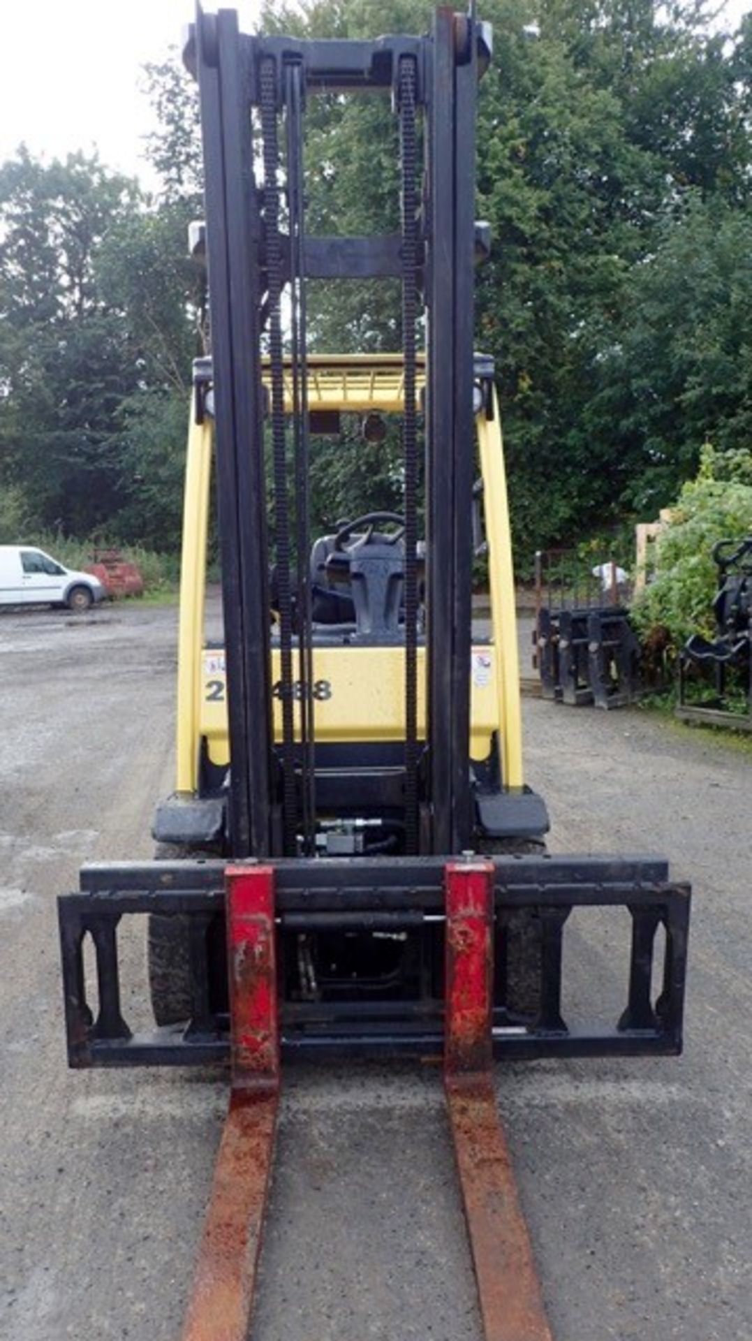 Hyster H3.5 3.5 tonne diesel driven fork lift truck Year: 2012 S/N: L177B36176K Recorded Hours: - Image 6 of 10