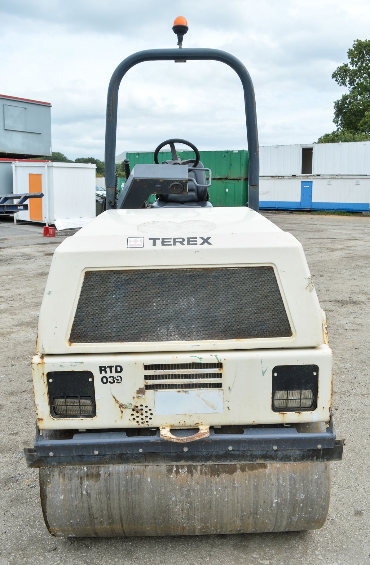 Benford Terex TV1200 double drum ride on roller Year: 2008 S/N: E801CF002 Recorded Hours: 1064 - Image 5 of 8