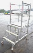 Aluminium scaffold podium