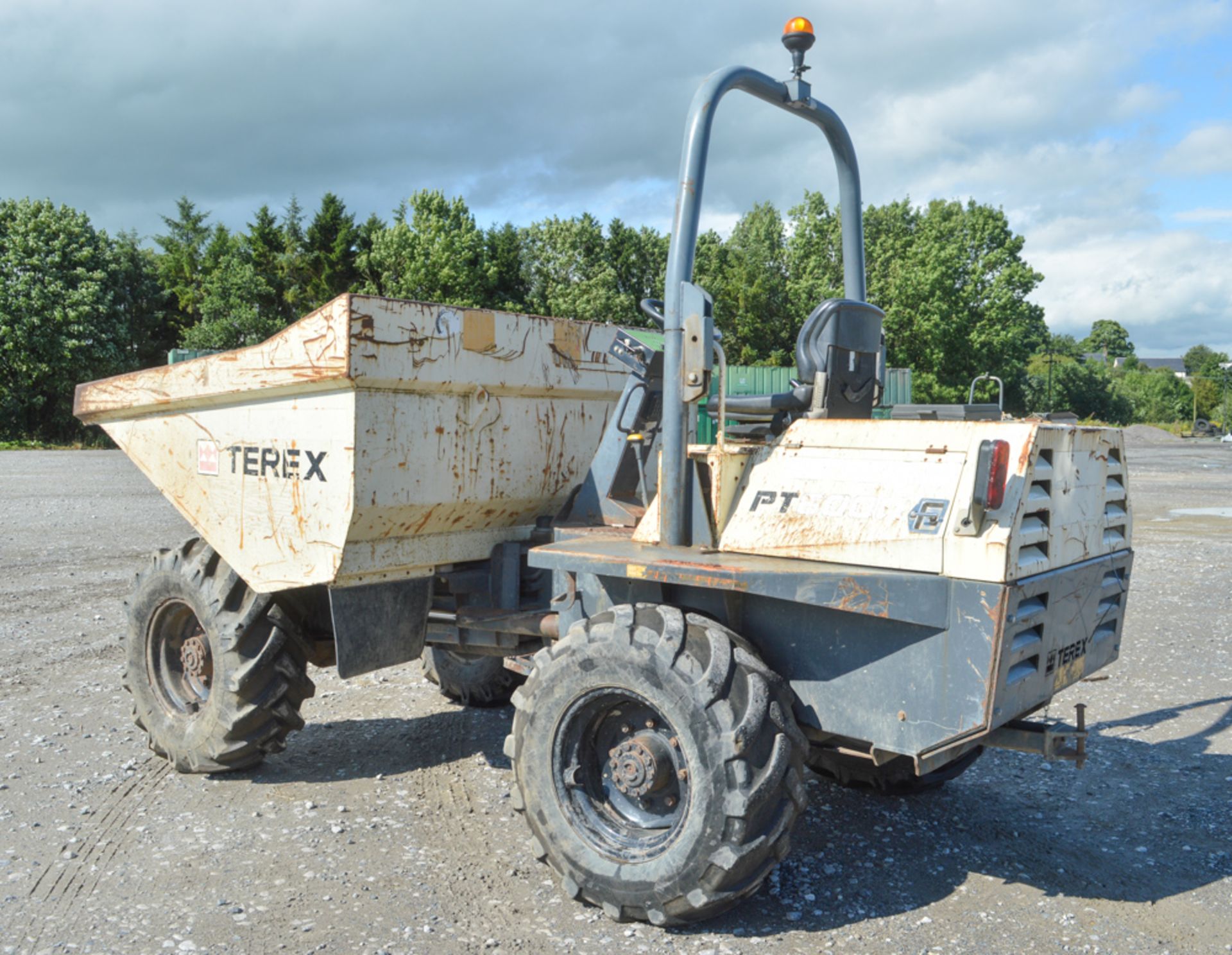 Benford Terex 6 tonne straight skip dumper Year: 2007 S/N: E701FW110 Recorded Hours: 3215 DPR089 - Image 2 of 12