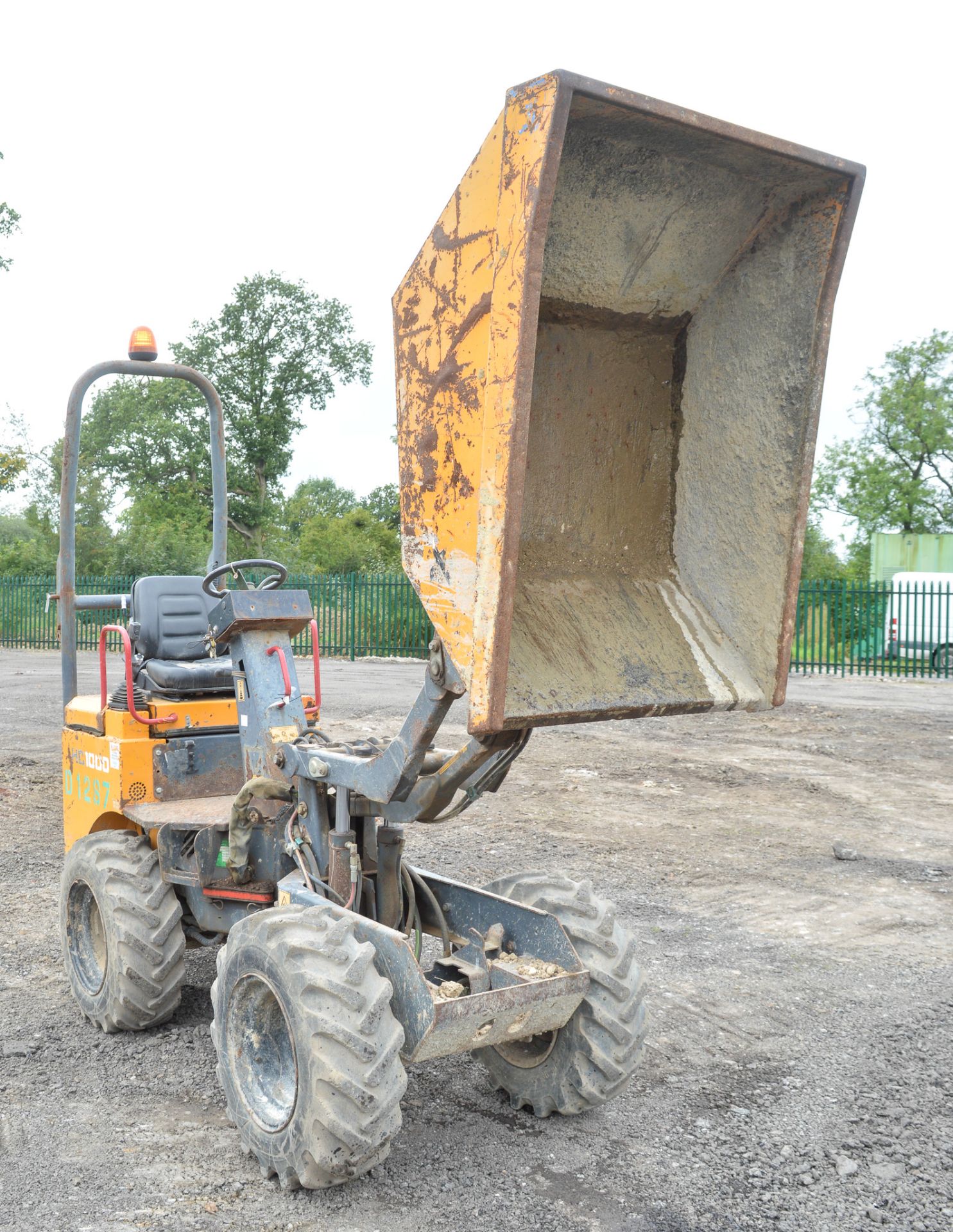 Benford Terex HD1000 1 tonne hi-tip dumper Year: 2005 S/N: E510HM633 Recorded Hours: Not displayed - Image 7 of 12