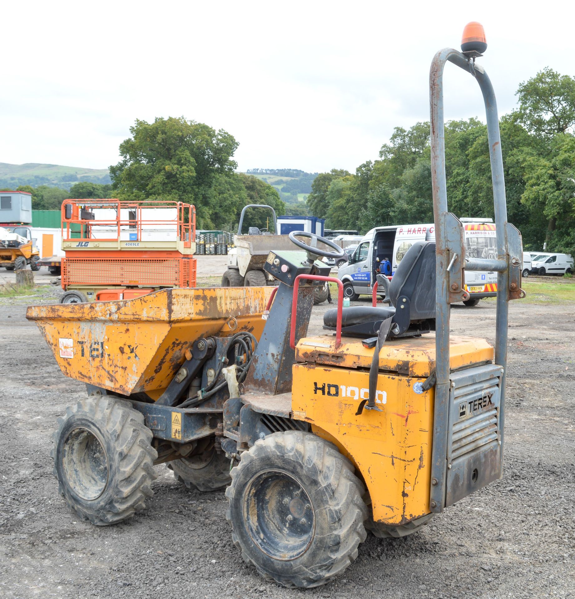 Benford Terex HD1000 1 tonne hi-tip dumper Year: 2005 S/N: E510HM633 Recorded Hours: Not displayed - Image 3 of 12