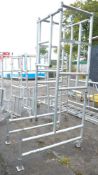 Aluminium scaffold podium 8ft x 3ft  A589496