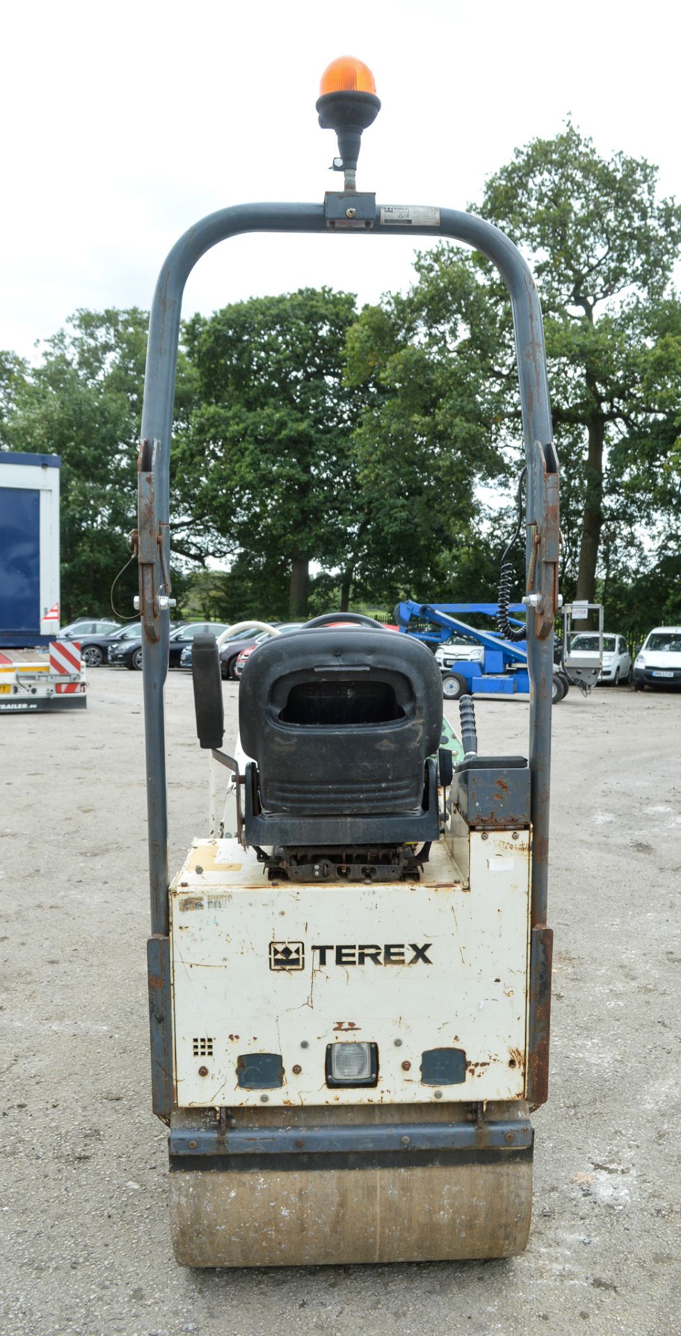 Benford Terex TV800 double drum ride on roller Year: 2008 S/N: E901HU043 Recorded Hours: 1252 - Image 6 of 8