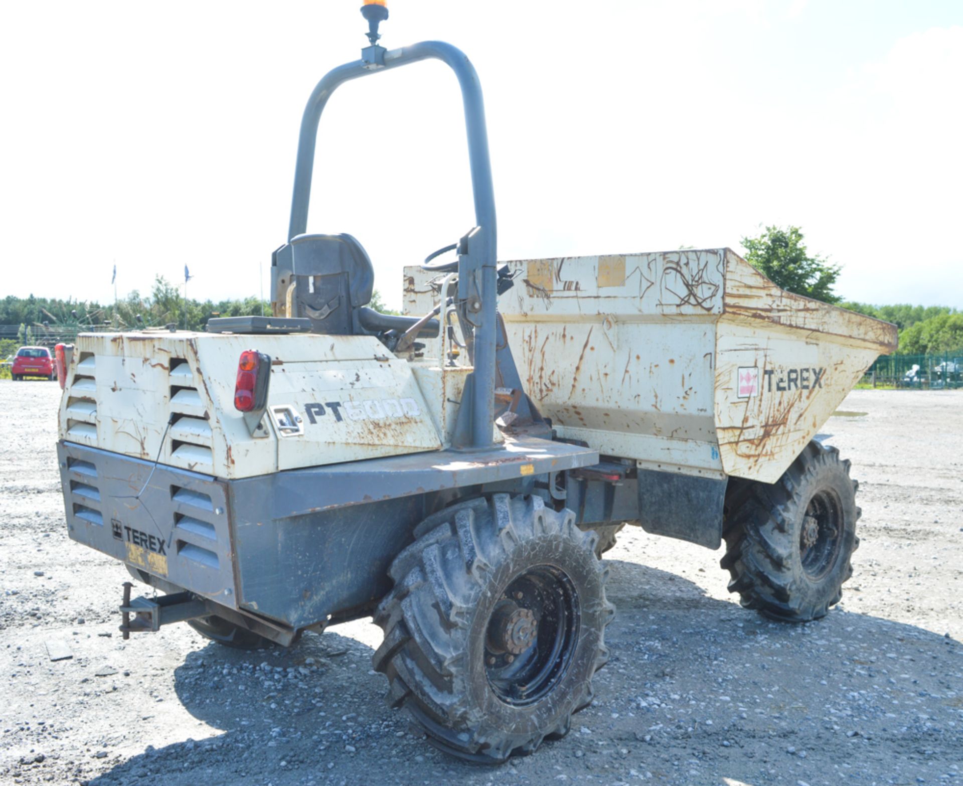 Benford Terex 6 tonne straight skip dumper Year: 2007 S/N: E701FW110 Recorded Hours: 3215 DPR089 - Image 3 of 12