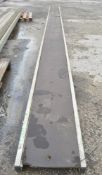 23ft aluminium staging board **Damaged** A633171