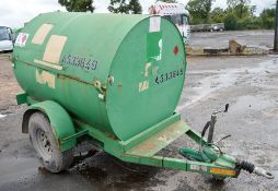 Trailer Engineering 500 gallon fast tow bunded fuel bowser c/w manual fuel pump, delivery hose &