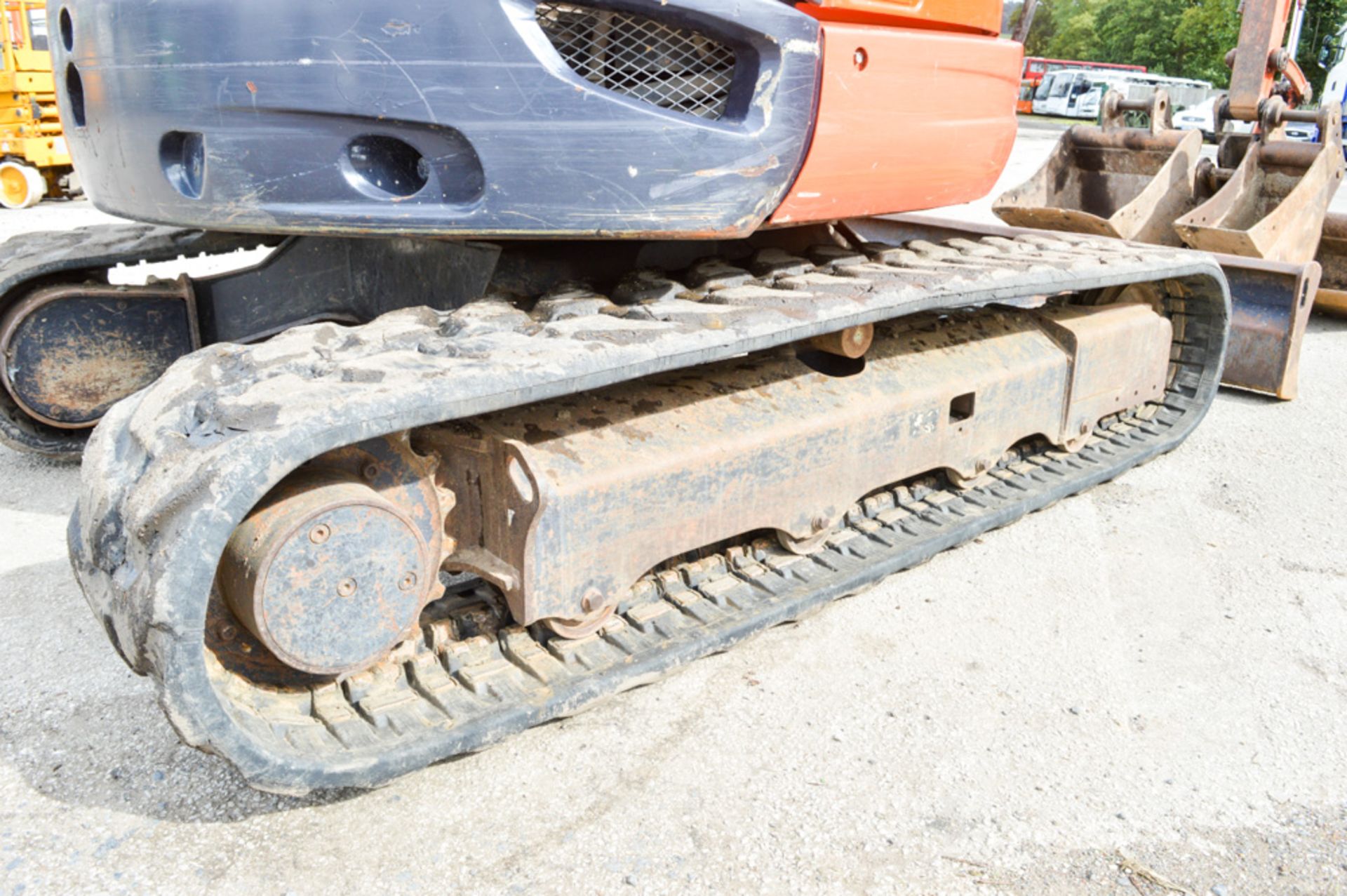 Kubota U48-4 4.8 tonne rubber tracked mini excavator Year: 2012 S/N: 50891 Recorded Hours: 3616 - Image 8 of 14