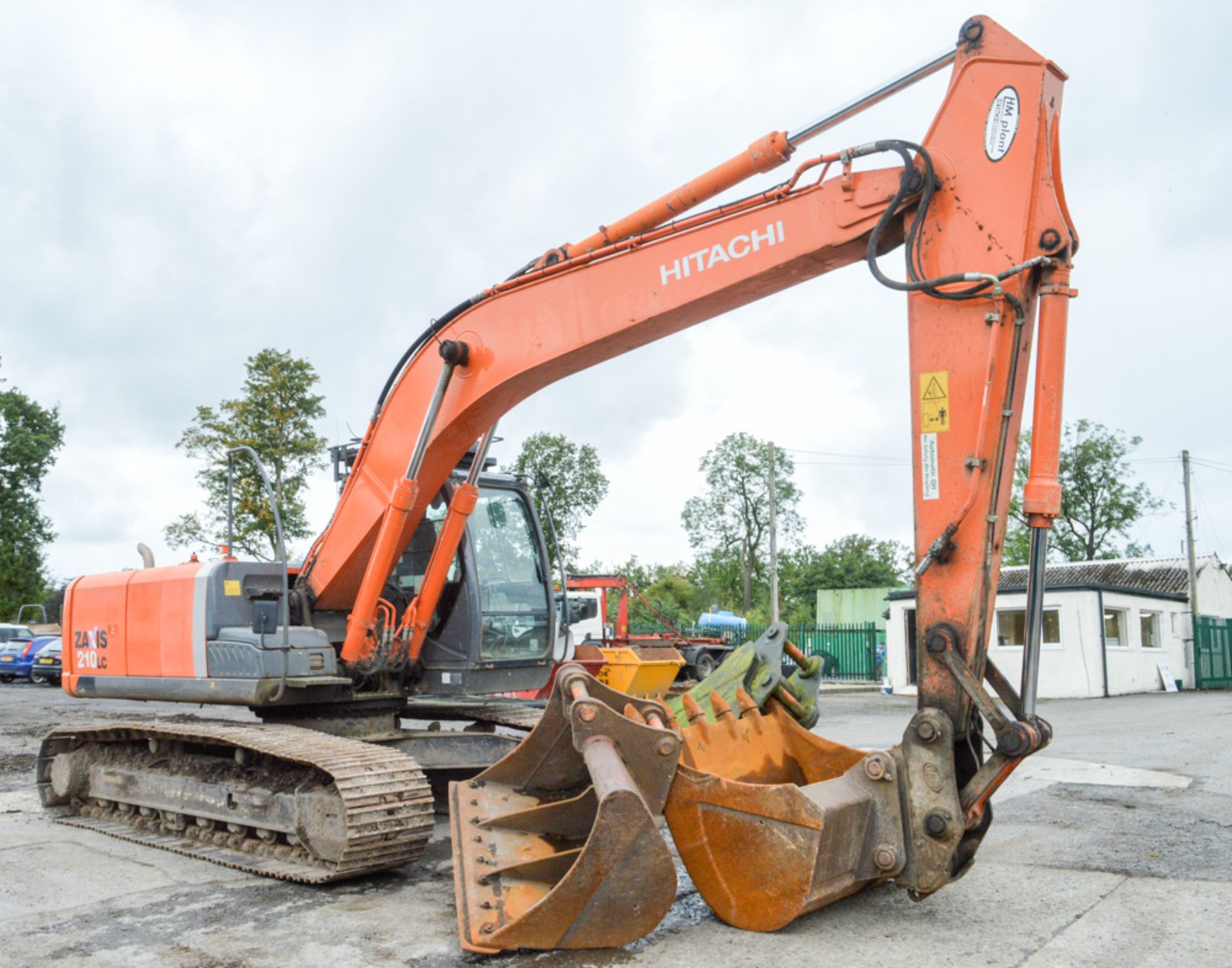 Hitachi Zaxis 210LC 21 tonne steel tracked excavator Year: 2008 S/N: 601306 Recorded Hours: 6876 - Image 4 of 15