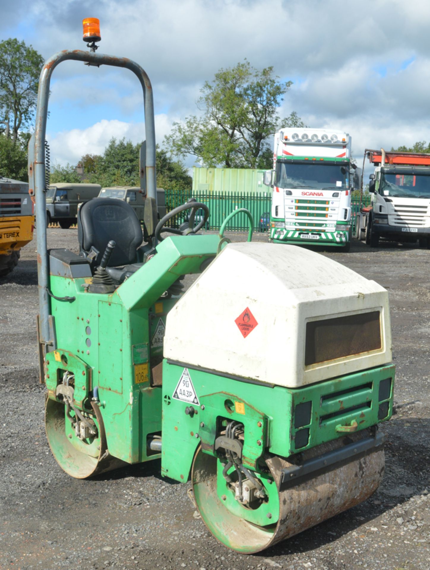 Benford Terex TV800 double drum roller  Year: 2008 S/N: E801HU022 Recorded hours: 798 A444153