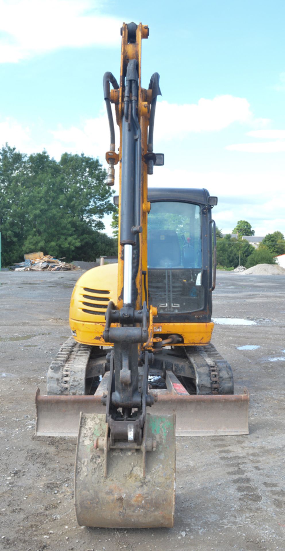 JCB 8050 RTS 5 tonne rubber tracked excavator  Year: 2011 S/N: 01741645 Recorded hours: 2052 - Bild 6 aus 11