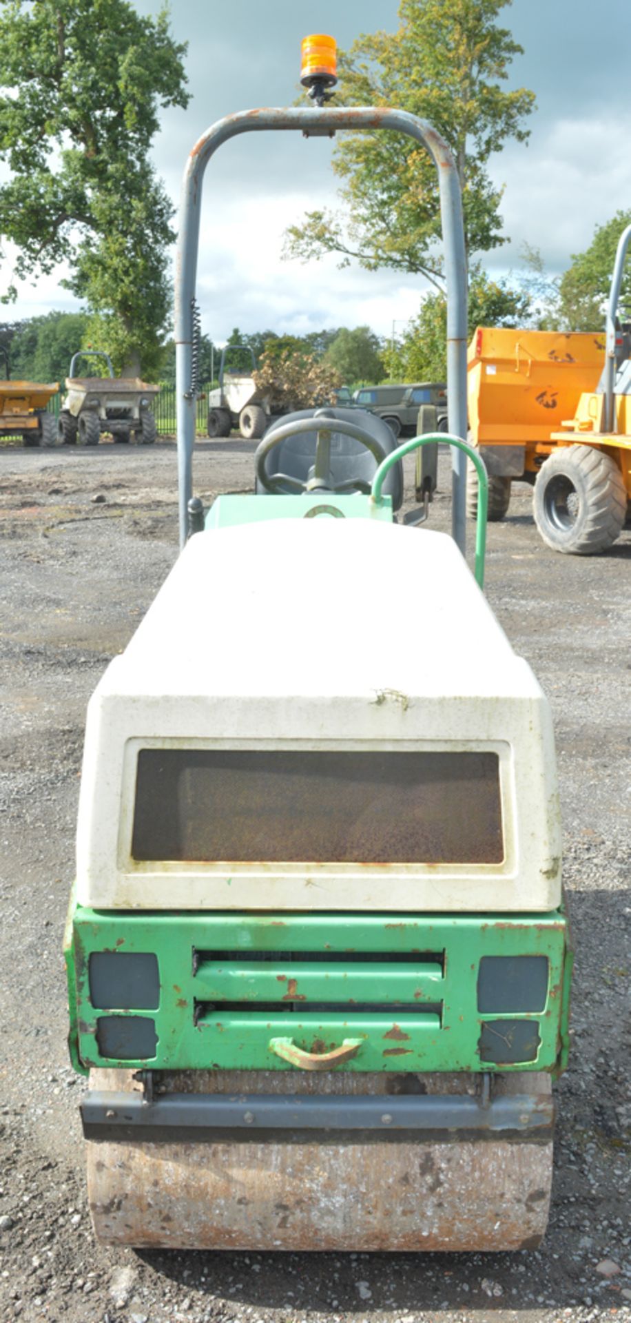 Benford Terex TV800 double drum roller  Year: 2008 S/N: E801HU022 Recorded hours: 798 A444153 - Image 5 of 8