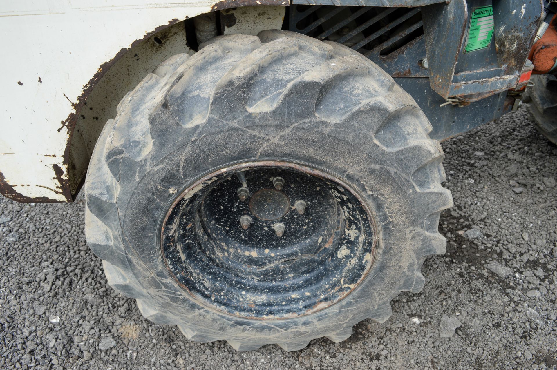 Benford Terex HD1000 1 tonne hi-tip dumper Year: 2008 S/N: E801FT100 Recorded Hours: 1533 D1144 - Image 9 of 12