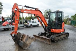 Kubota U48-4 4.8 tonne rubber tracked mini excavator Year: 2012 S/N: 51147 Recorded Hours: 3174