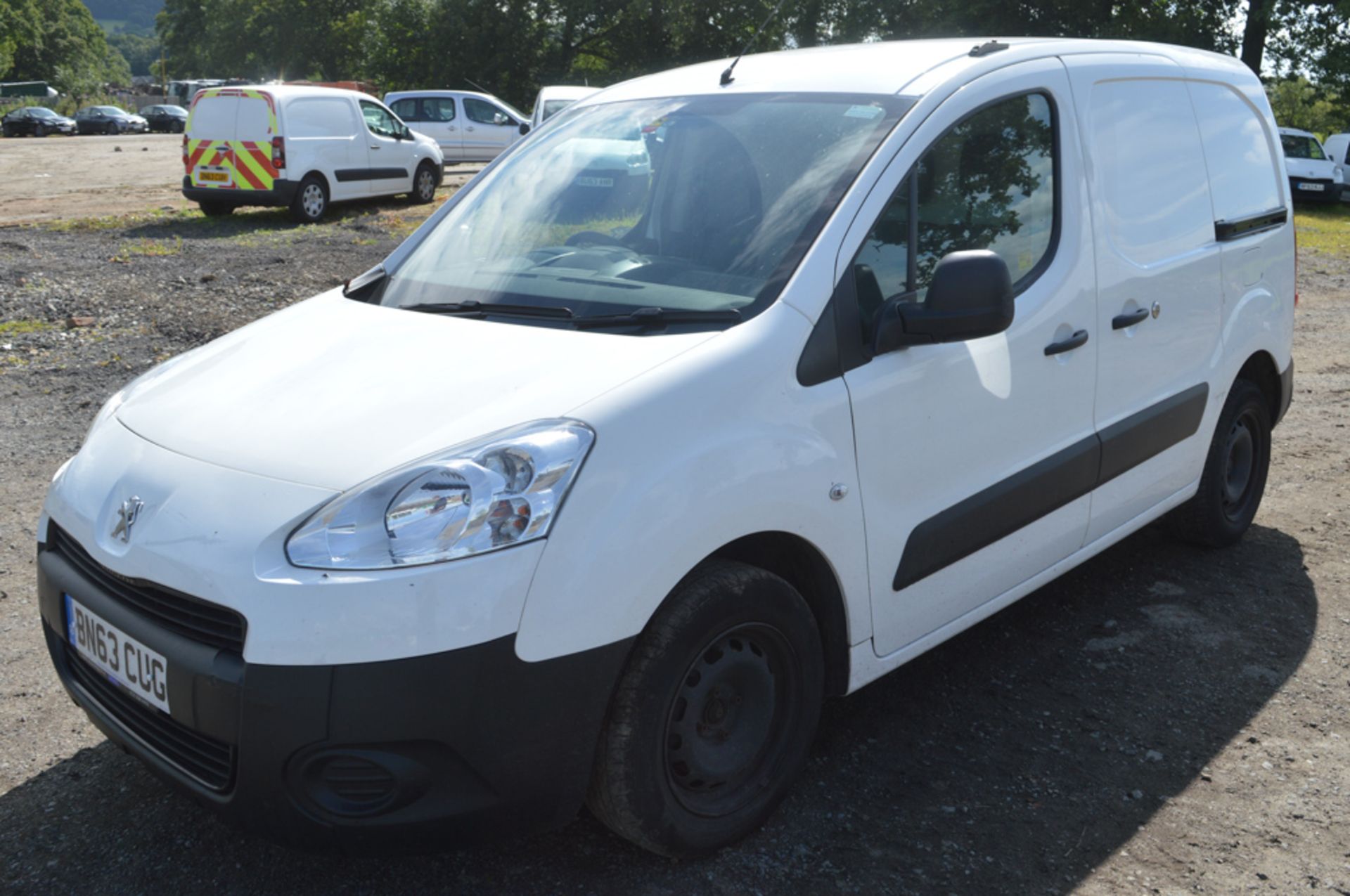 Peugeot Partner 1.6 HDi Professional diesel van  Registration Number: BN63 CUG Date of Registration: