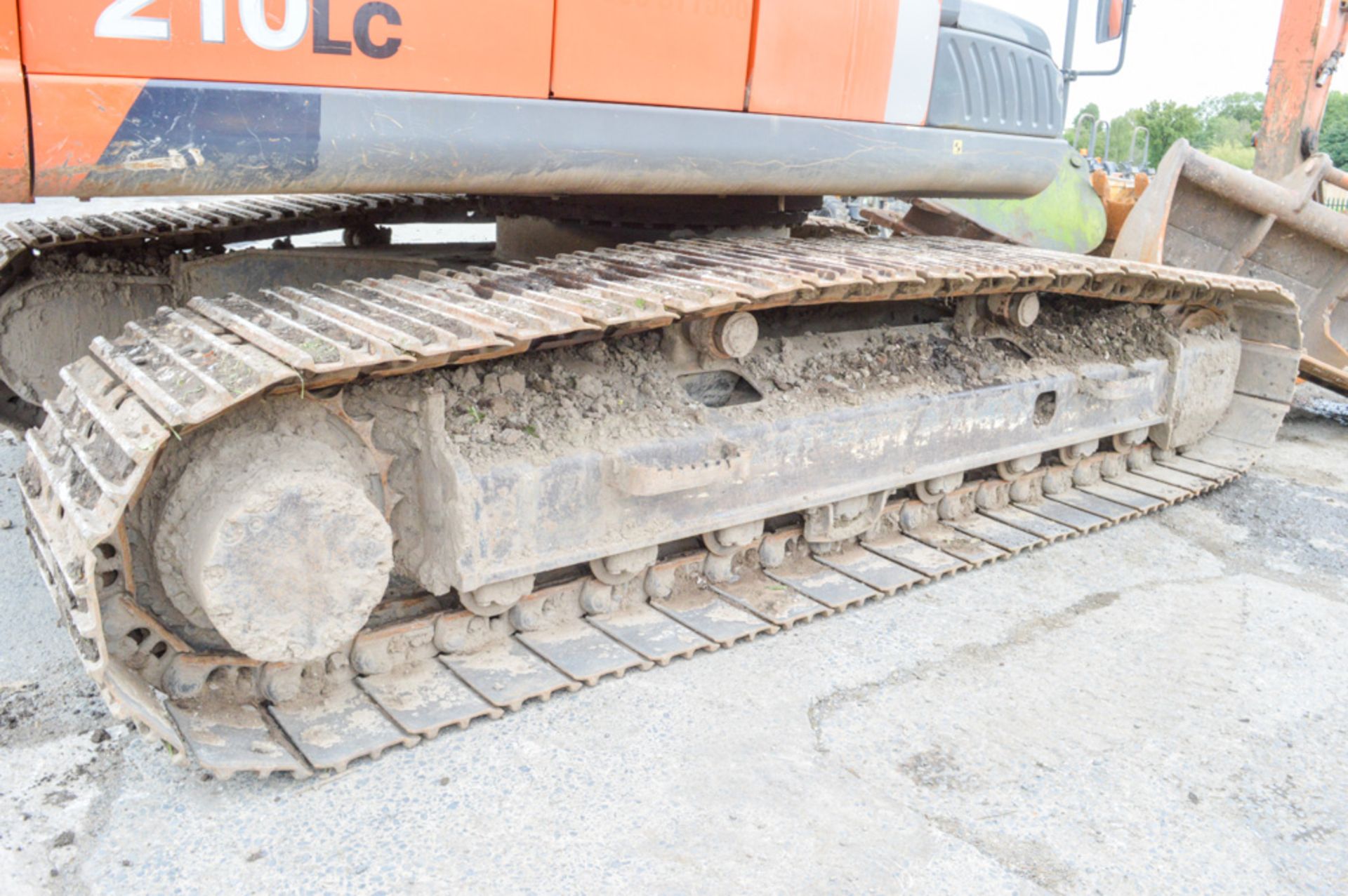 Hitachi Zaxis 210LC 21 tonne steel tracked excavator Year: 2008 S/N: 601306 Recorded Hours: 6876 - Image 8 of 15