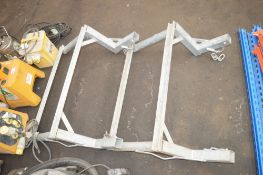 2 - scaffold hoist mounting frames