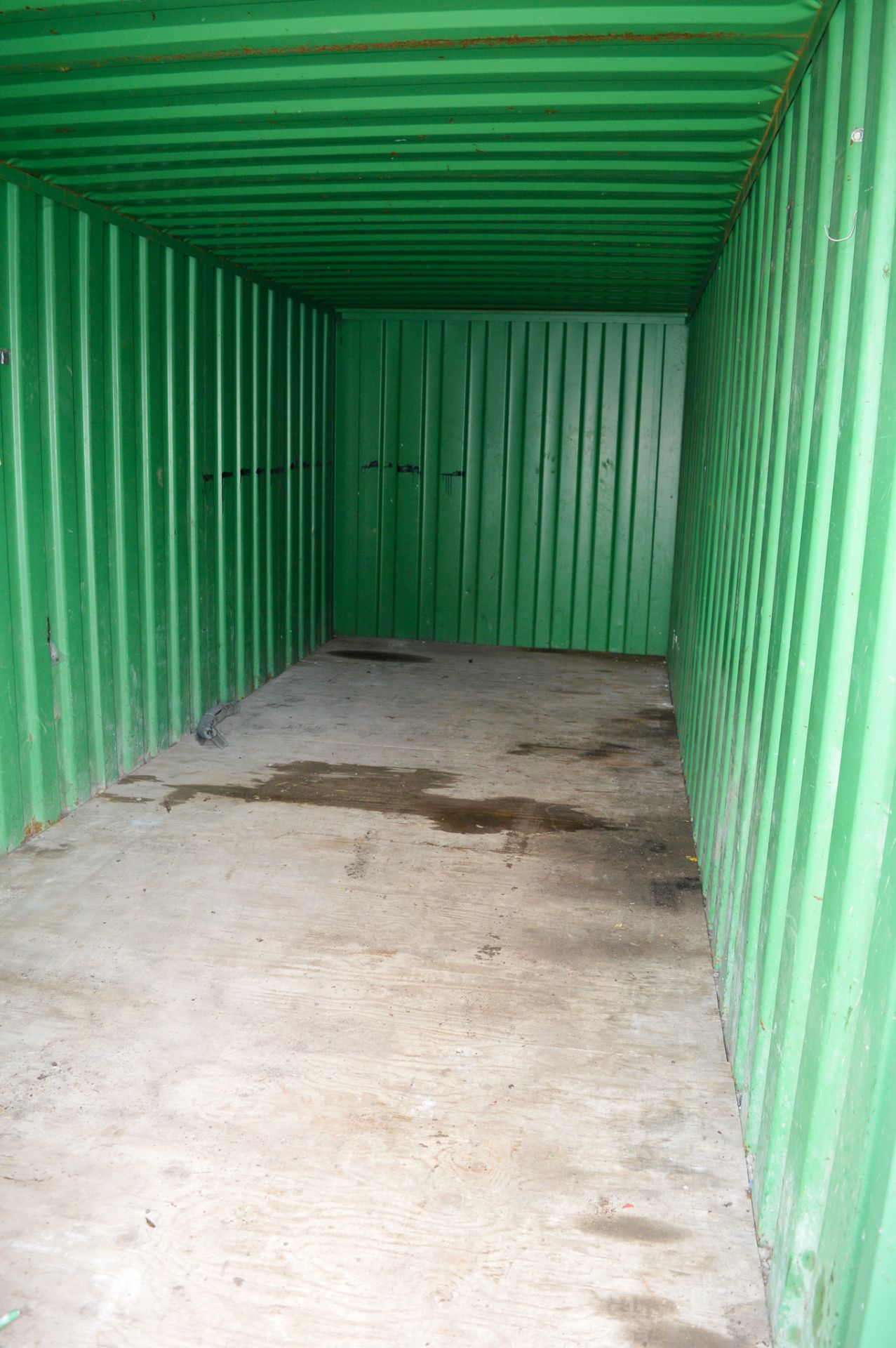 20 ft x 8 ft steel site store unit c/w keys A120714 - Image 5 of 5