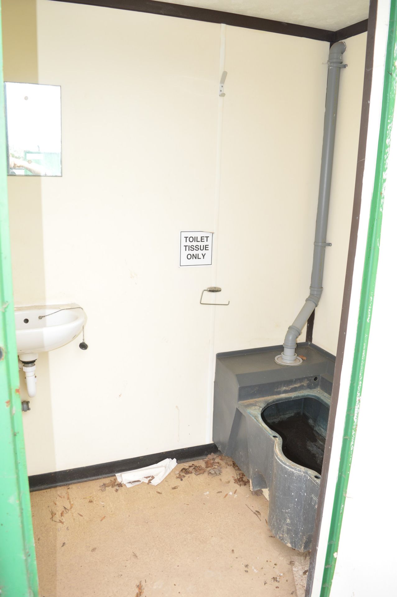 21 ft x 9 ft steel anti vandal site welfare unit Comprising of: canteen area, toilet & generator - Image 8 of 8