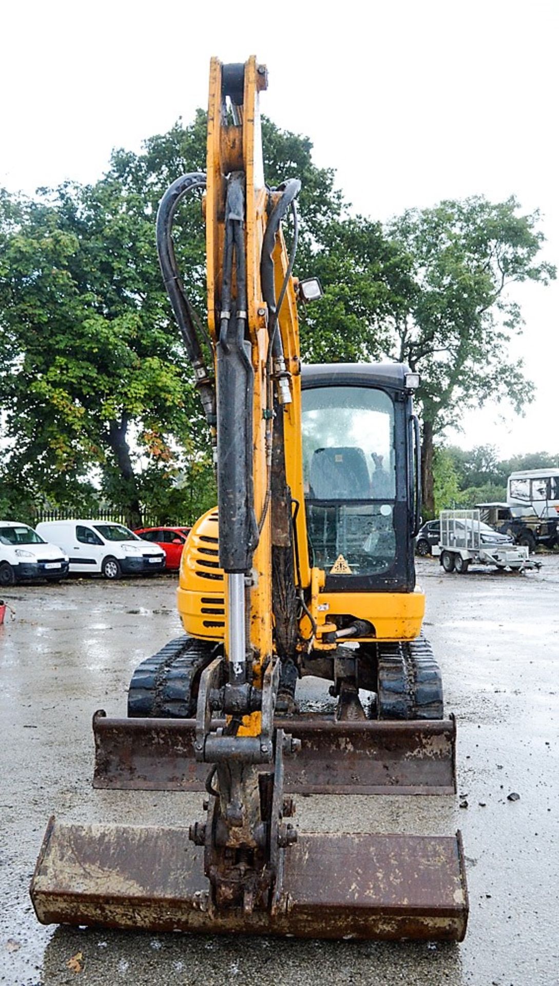 JCB 8065 RTS 6.5 tonne rubber tracked excavator Year: 2011 S/N: 1538077 Recorded Hours: 3068 - Bild 5 aus 11