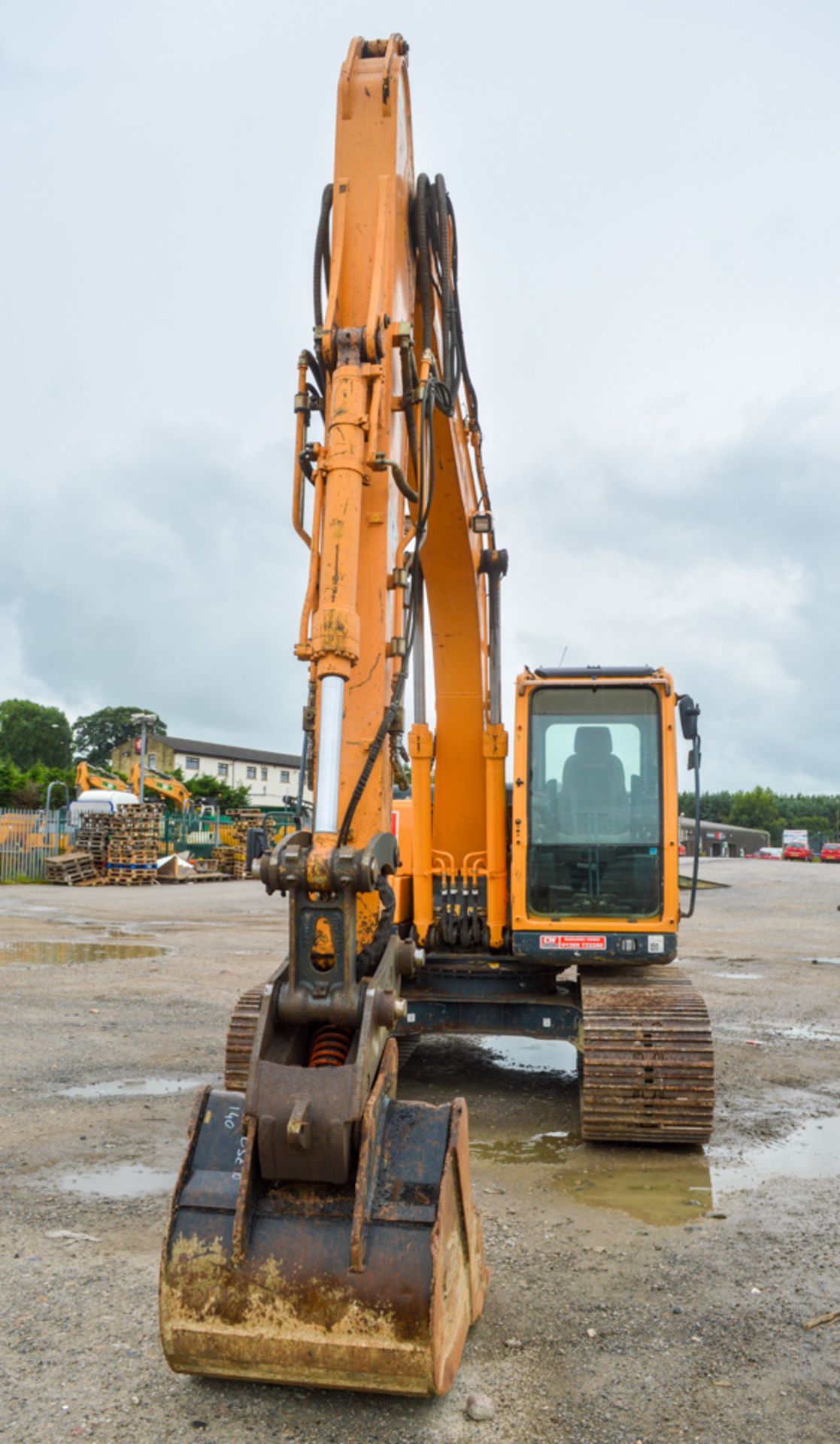 Hyundai Robex 140 LC-9 14 tonne steel tracked excavator Year: 2013 S/N: 0000625 Recorded Hours: 2980 - Image 5 of 12