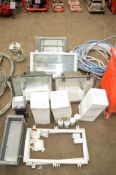 4 - various warehouse lights & consumables as photographed