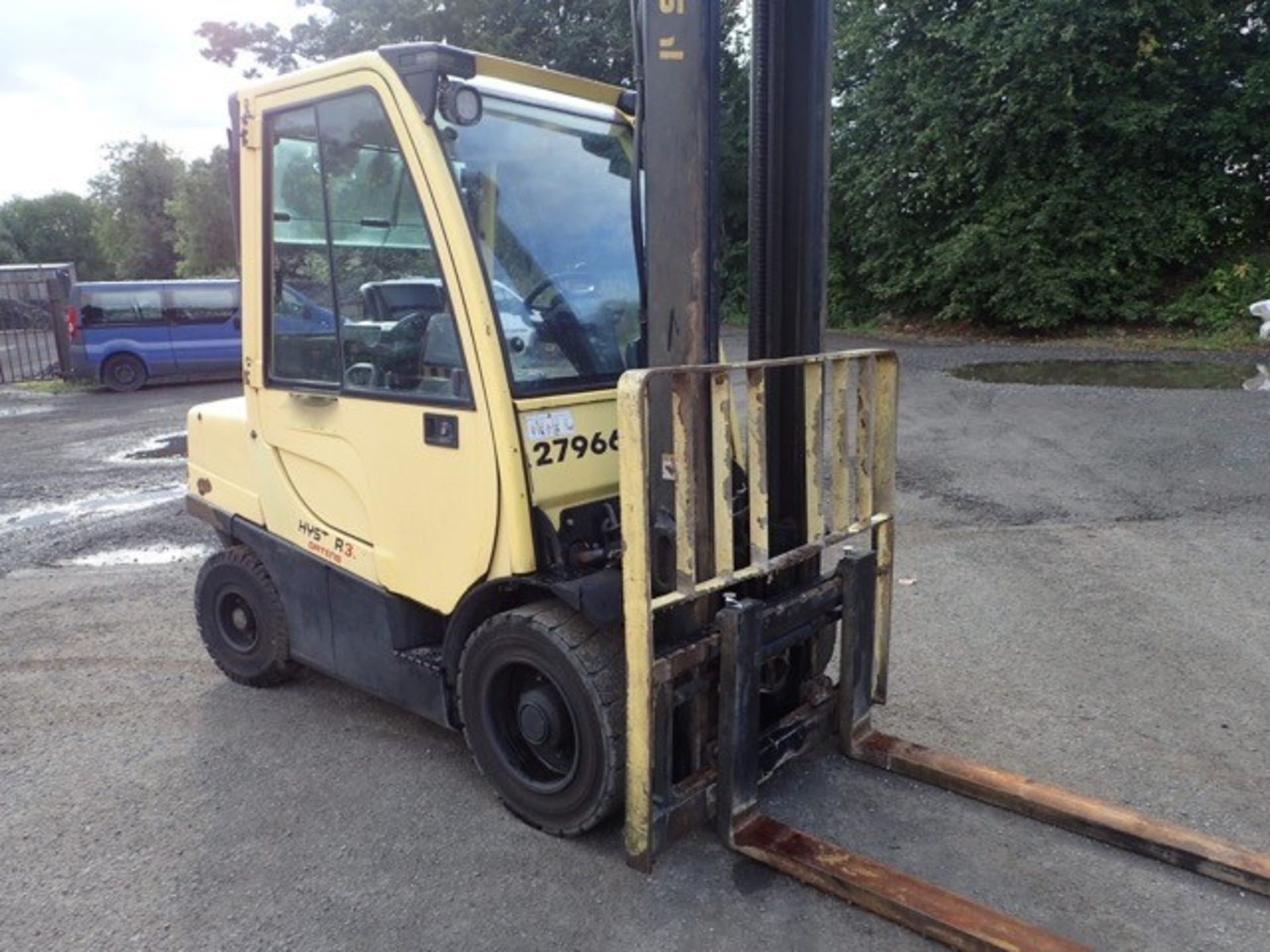 Hyster H3.5 3.5 tonne diesel driven fork lift truck Year: 2012 S/N: L177B37532K Recorded Hours: - Image 4 of 11
