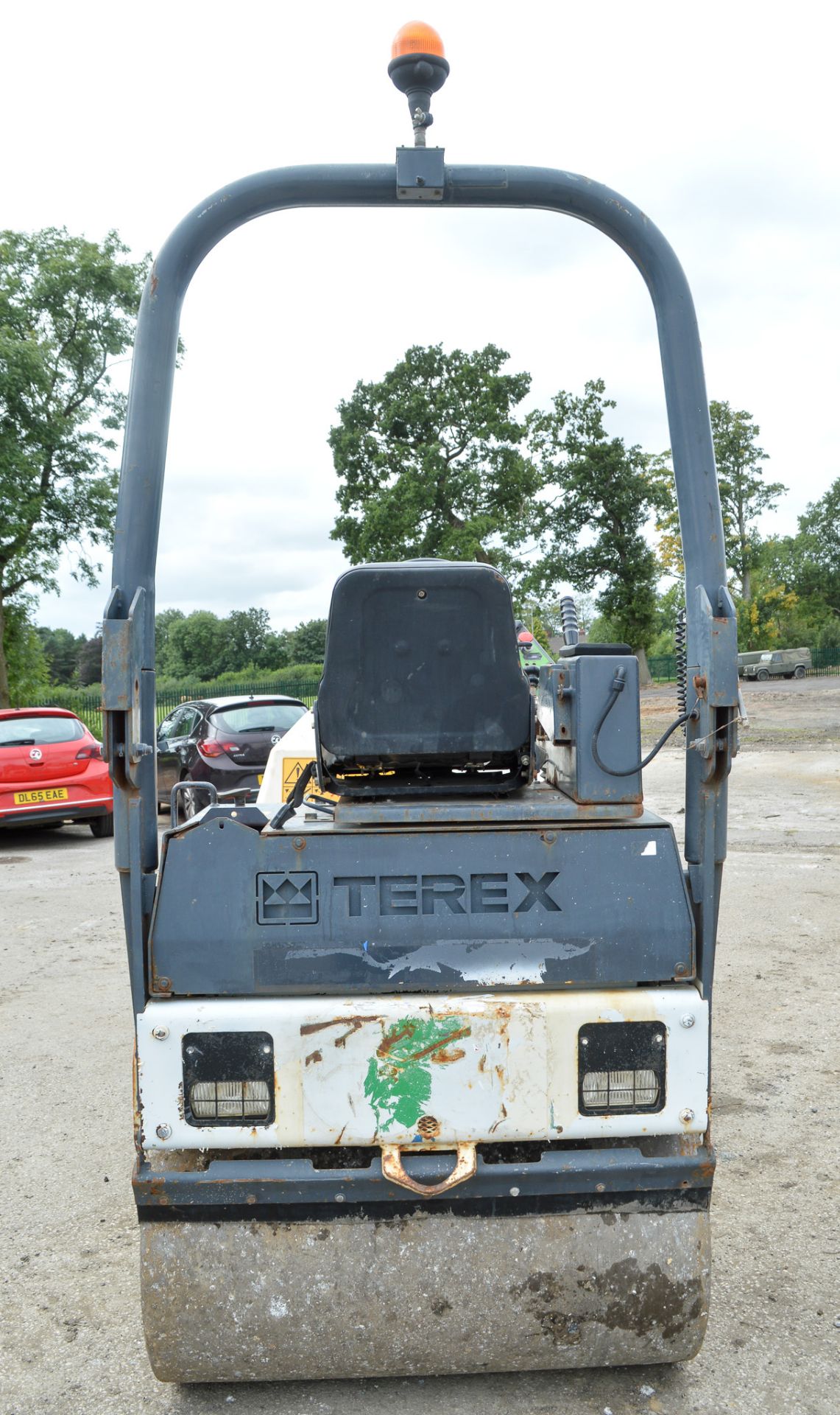 Benford Terex TV1200 double drum ride on roller Year: 2008 S/N: E801CF002 Recorded Hours: 1064 - Image 6 of 8