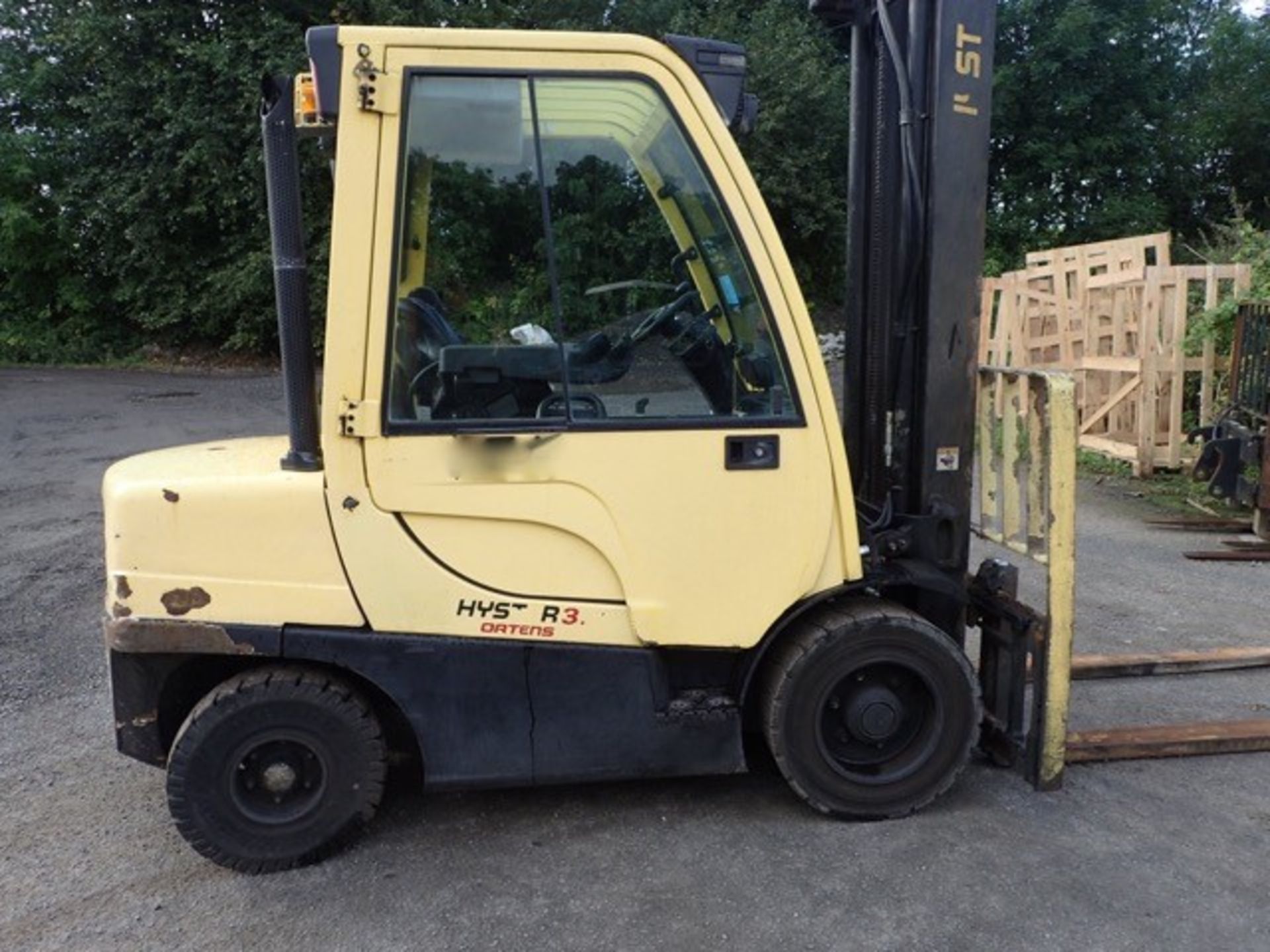 Hyster H3.5 3.5 tonne diesel driven fork lift truck Year: 2012 S/N: L177B37532K Recorded Hours: - Image 8 of 11