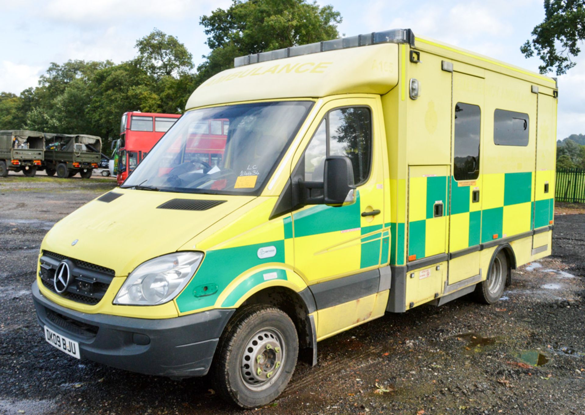 Mercedes Benz Sprinter automatic ambulance Registration Number: DK09 BJU Date of Registration: 09/ - Image 4 of 13