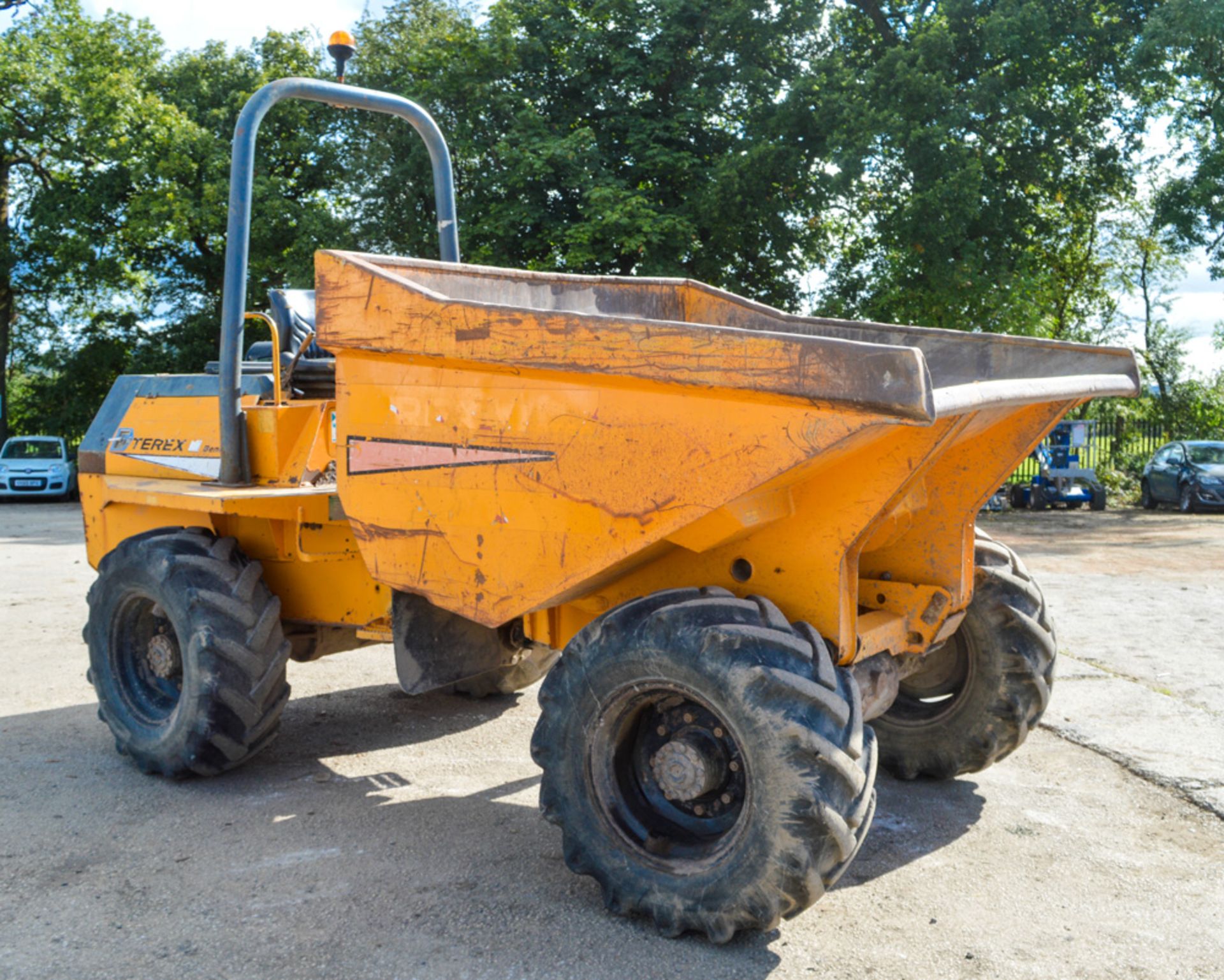 Benford Terex 6 tonne straight skip dumper Year: 2005 S/N: E501ET086 Recorded Hours: 2935 DPR061 - Image 4 of 13