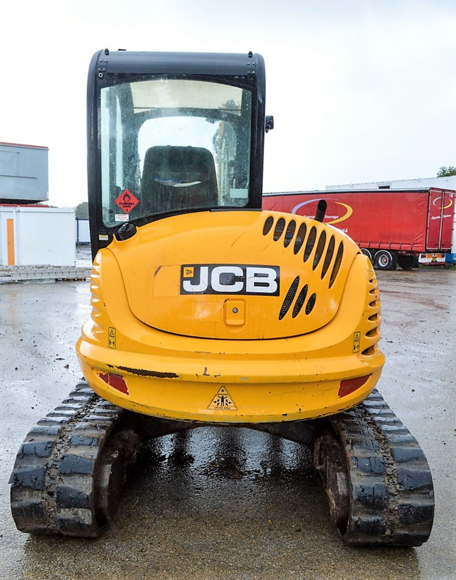 JCB 8065 RTS 6.5 tonne rubber tracked excavator Year: 2011 S/N: 1538077 Recorded Hours: 3068 - Image 6 of 11