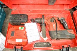 Hilti TE6-36 36v cordless hammer drill c/w 2 batteries, charger & carry case A627928