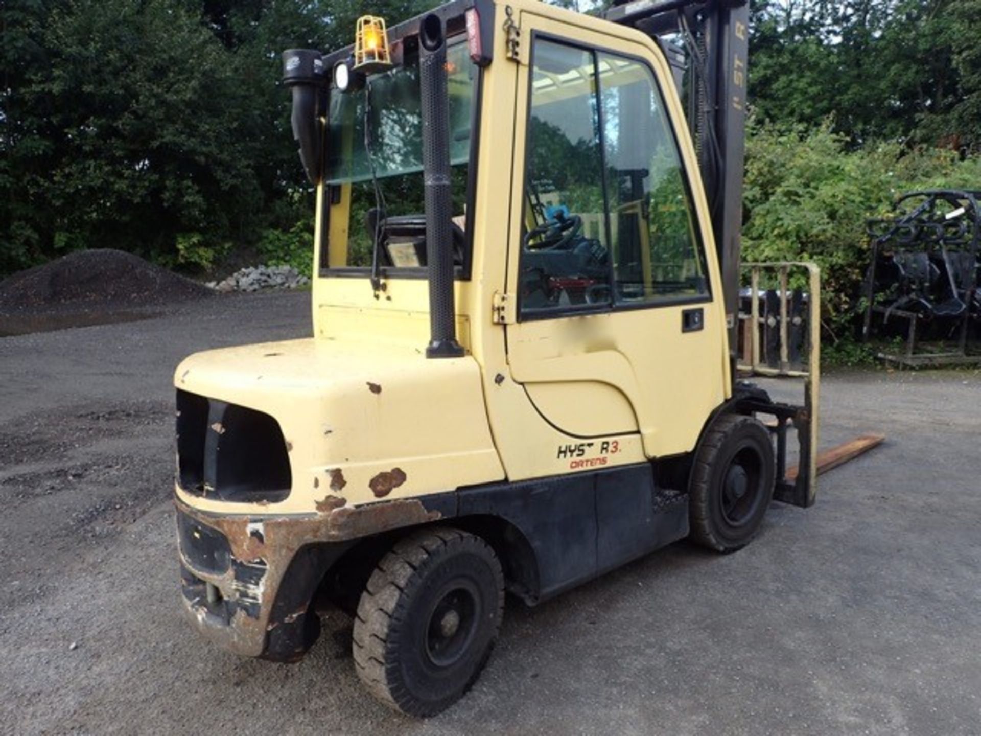 Hyster H3.5 3.5 tonne diesel driven fork lift truck Year: 2012 S/N: L177B37532K Recorded Hours: - Image 3 of 11