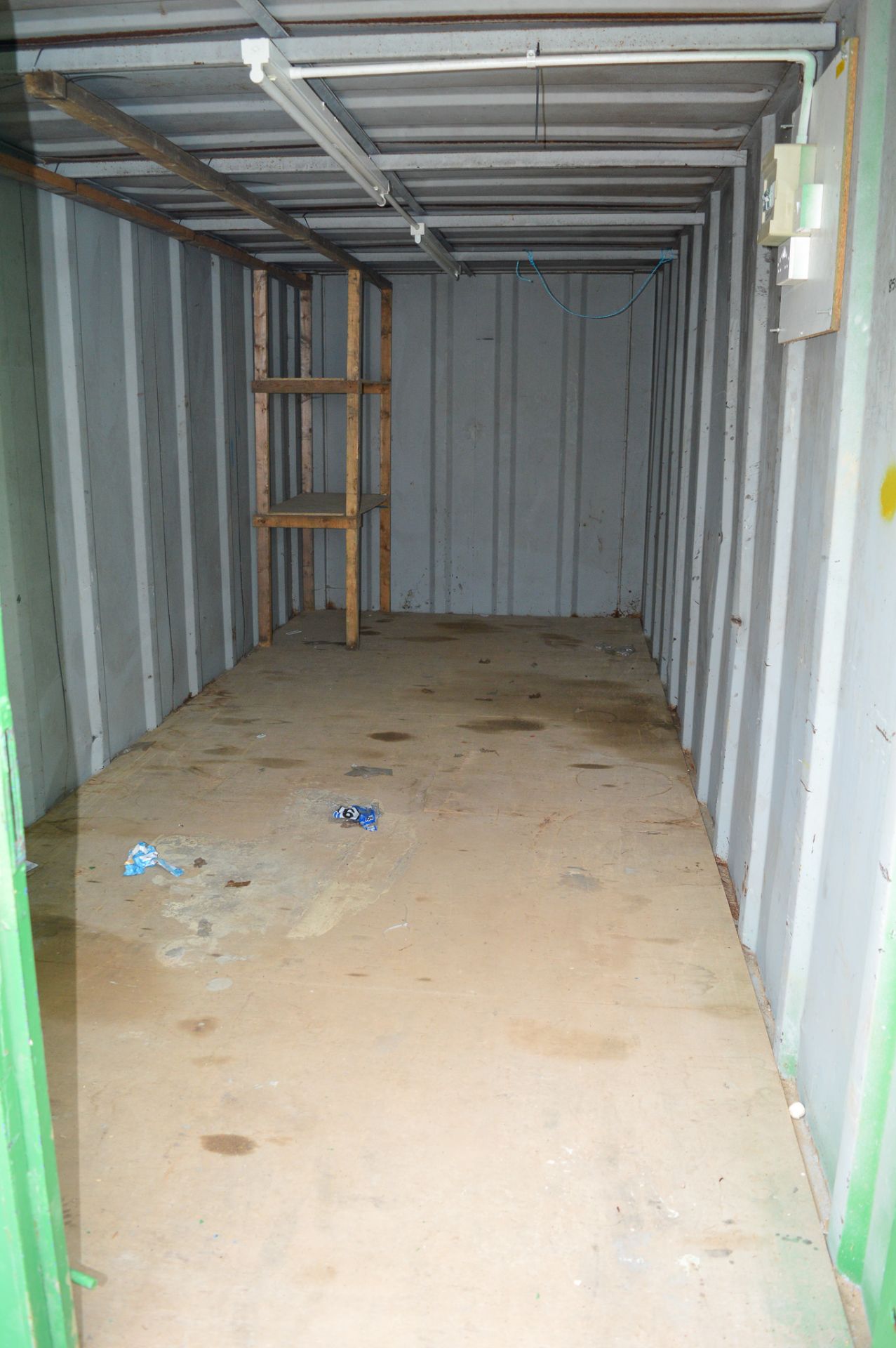 21 ft x 9 ft steel site store unit c/w keys A532134 - Image 5 of 5